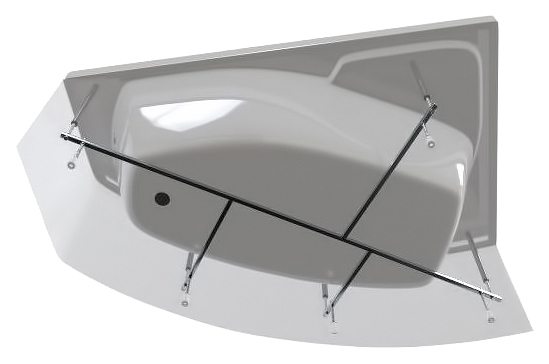 Угловая ванна каркас. Рама разборная "Catania 160". Рама разборная 1marka 160. Акриловая ванна 1marka Assol r. Рама разборная Acrylika 1700x1050.